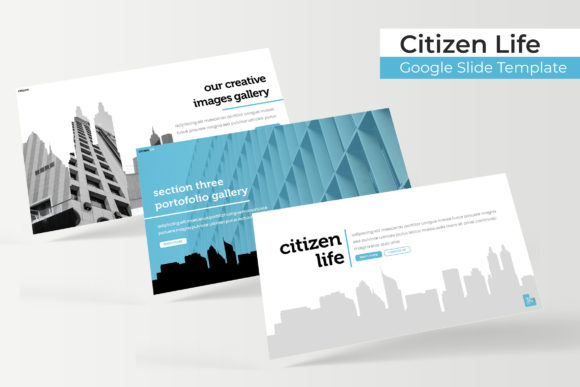 Citizen Life: Professional Google Slides Design Kit