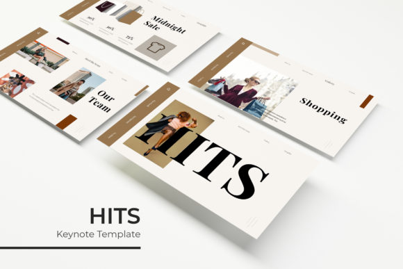 Hits Keynote Template: 150+ Slides for Modern Presentations