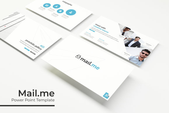 Mail.me Power Point Template: Design Presentations That Stand Out