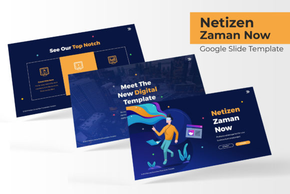 Netizen Zaman Now: A Modern Google Slide Template