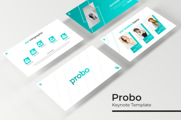 Probo Keynote Template: A Versatile Design Asset