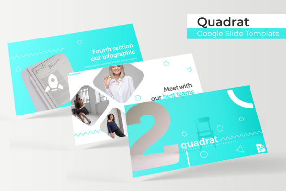 Quadrat: A Modern Google Slides Template for Polished Presentations