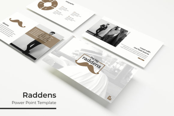 Raddens Power Point Template: Dynamic Presentation Design