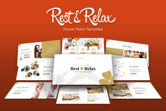 Rest & Relax Power Point Template: A Designer's Toolkit for Calm Presentations