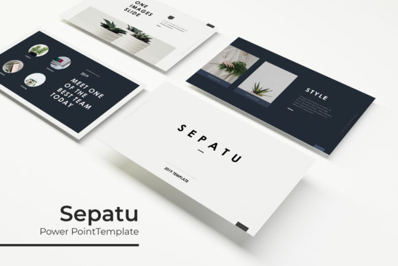 Sepatu Power Point Template for Modern Presentations