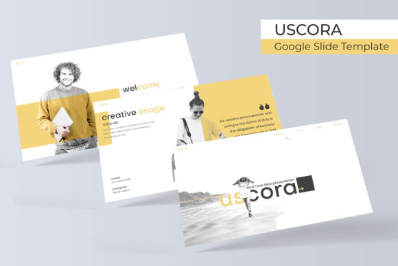 Uscora Google Slide Template: Modern Presentation Design